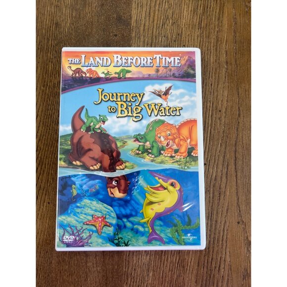 The Land Before Time Journey To Big Water DVD 2002 Animated Movie Pre-Owned - Picture 1 of 4